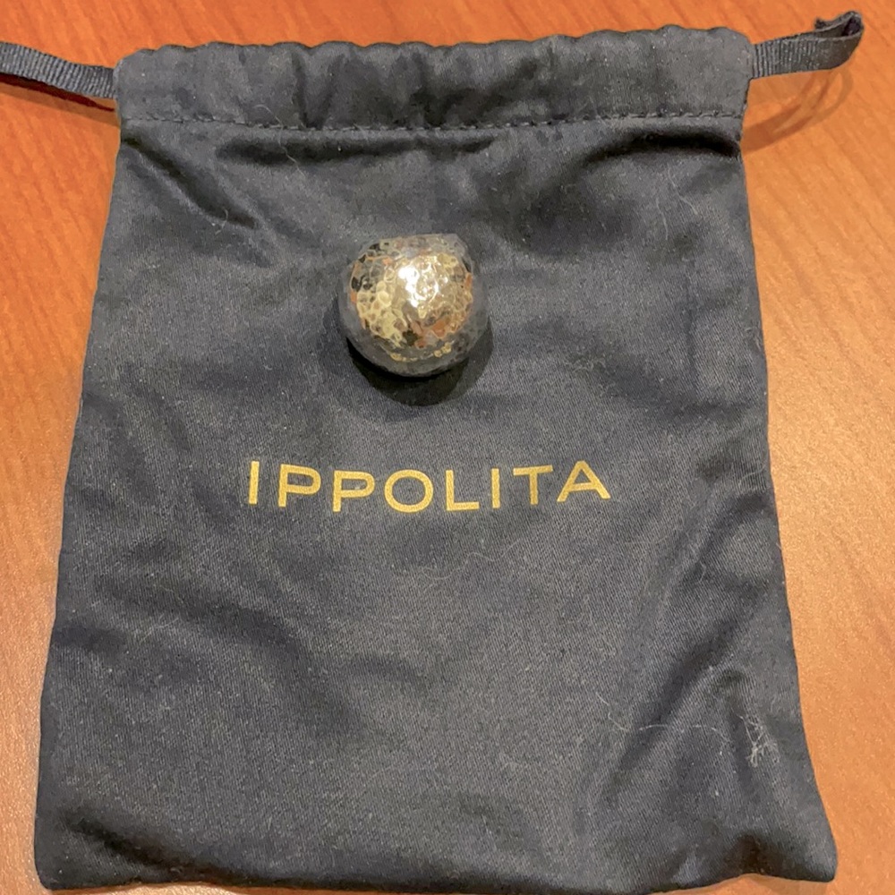 Ippolita hammered dome ring sz 7